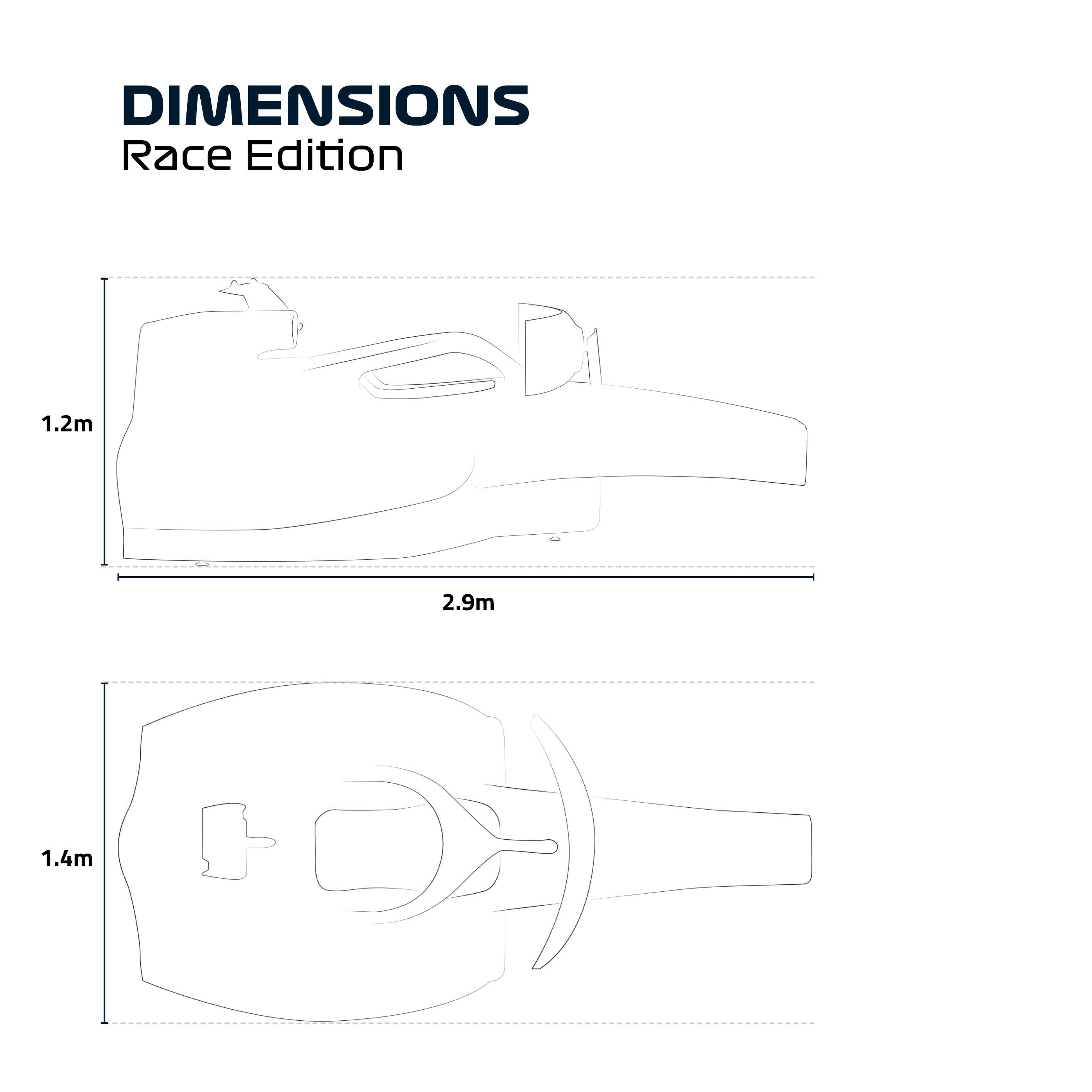 Official 2022 Oracle Red Bull Racing RB18 Show Car Simulator – Race Edition