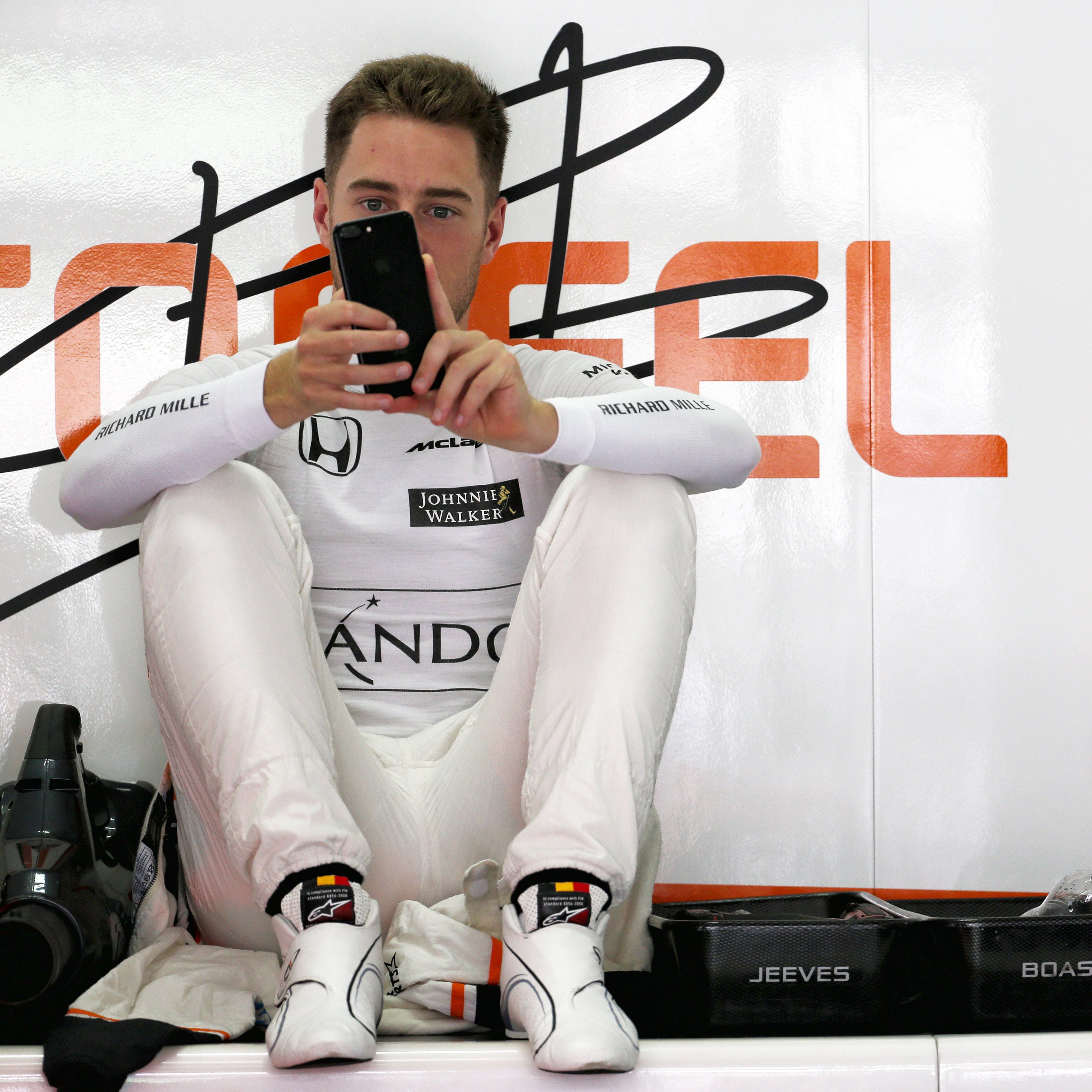 Stoffel Vandoorne 2017 Replica McLaren F1 Team Race Boots