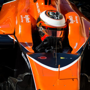 LOT 437 - Stoffel Vandoorne 2017 Replica Helmet