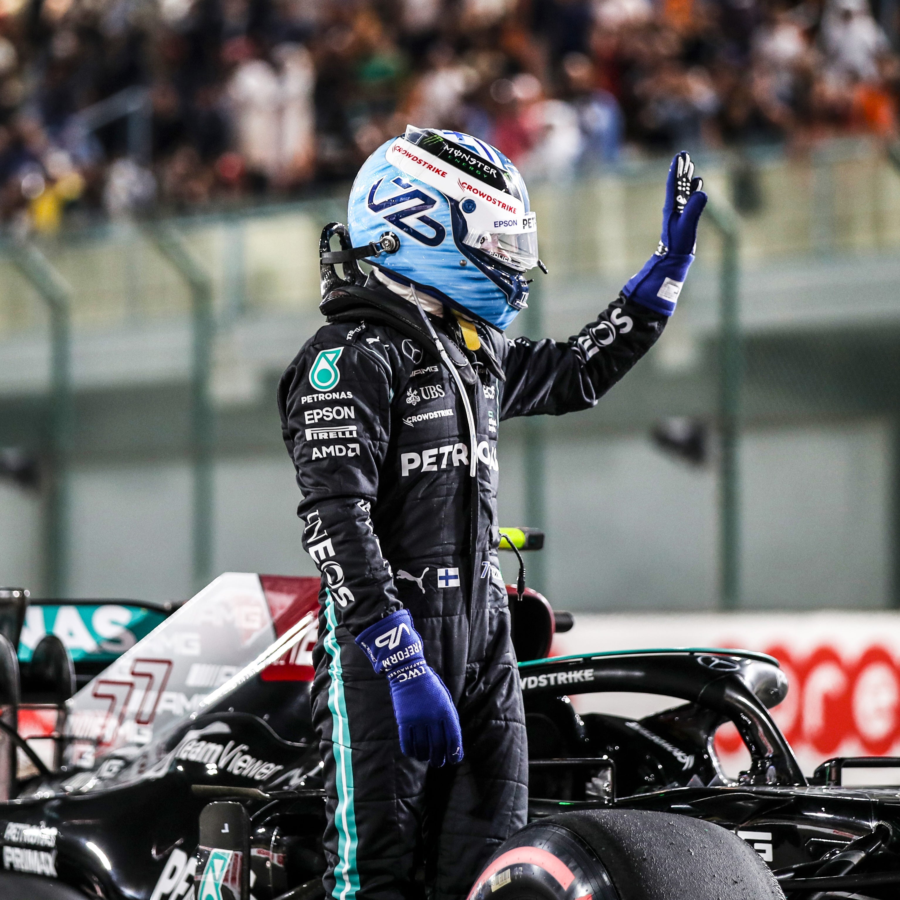 Valtteri Bottas 2021 Replica Mercedes-AMG Petronas F1 Team Race Suit