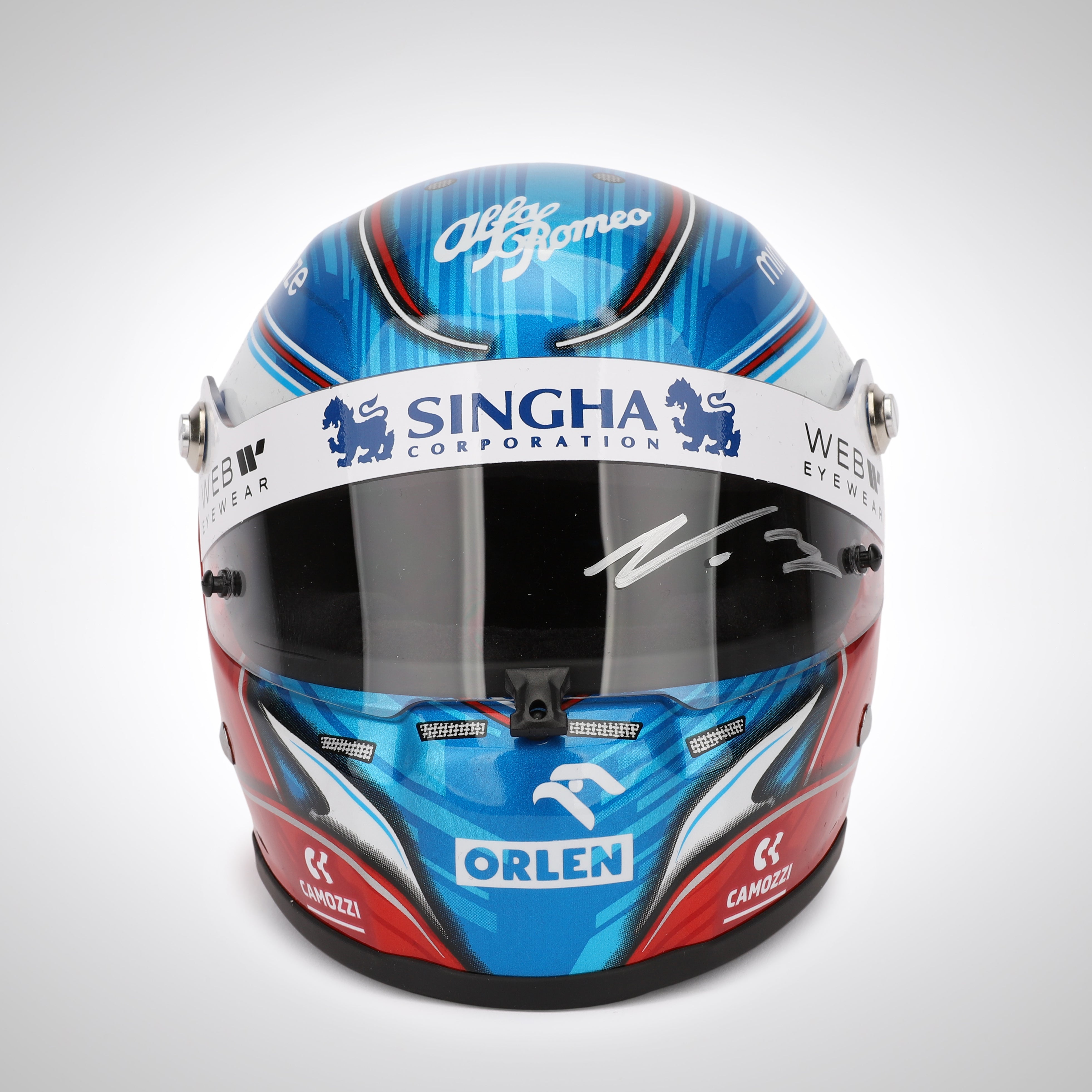 Valtteri Bottas 2022 Signed 1:2 Scale Helmet