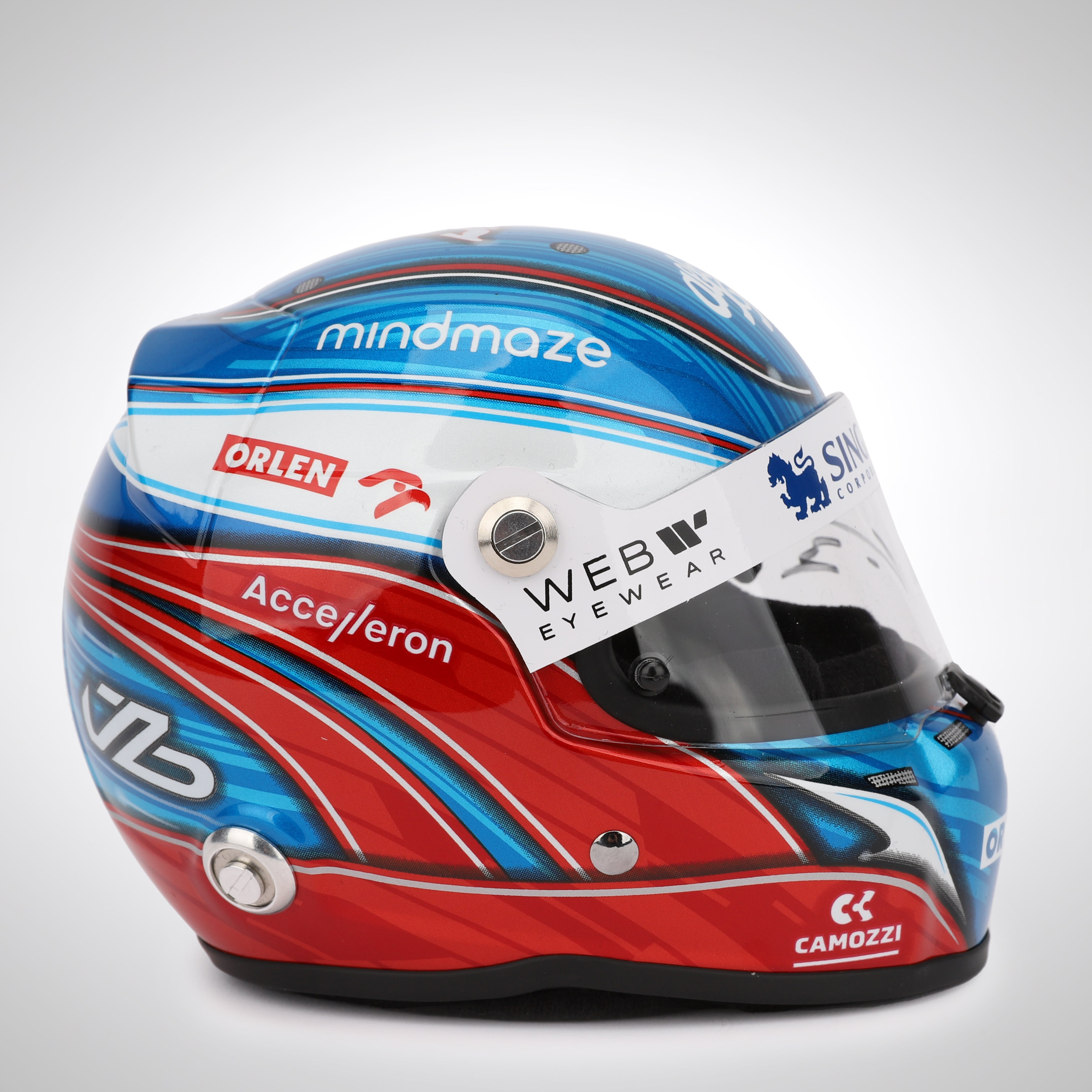 Valtteri Bottas 2022 Signed 1:2 Scale Helmet