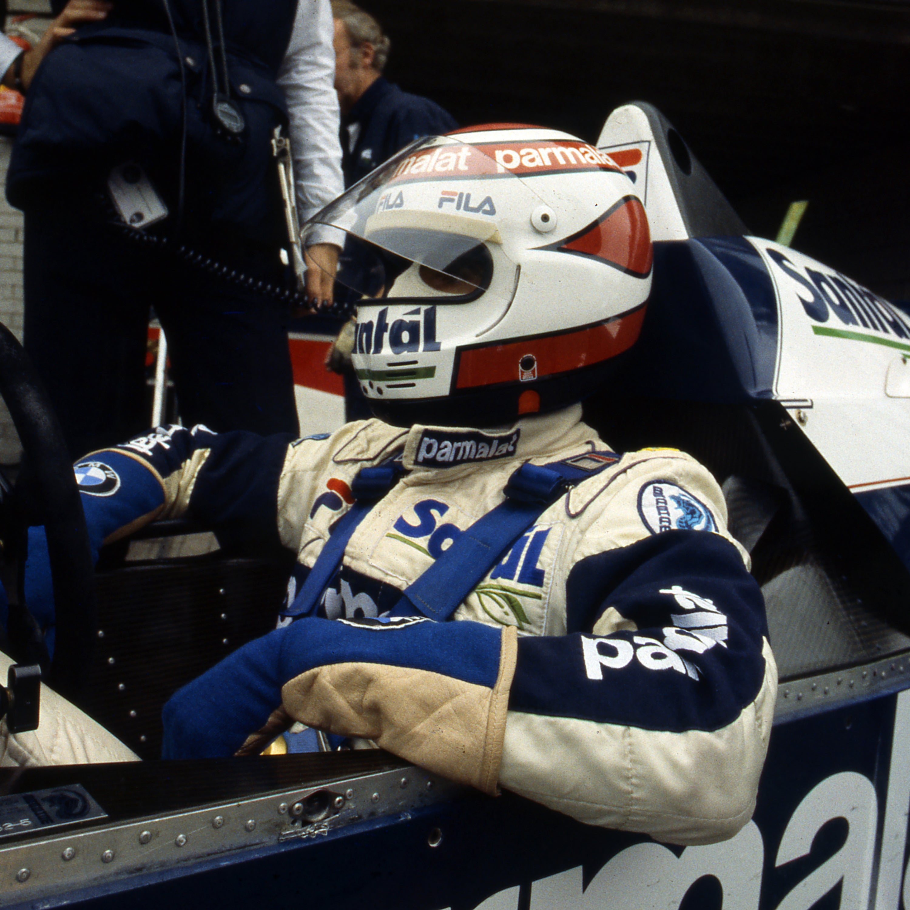 Nelson Piquet 1983 Signed Replica Helmet