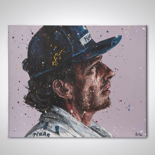 Ayrton Senna 1994 'Senna 1994' Hand Embellished Canvas - Paul Oz